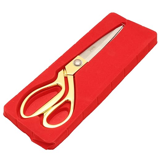 AM2739 JB-9 K-36 Multipurpose Stainless Steel Gold-Plated Scissors 216mm 8.5" (1pcs)