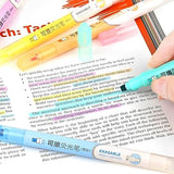 AM2442 Fantasy Double Headed Erasable Highlighters Marker Pen HMC-9169 Multicolour 6Pcs