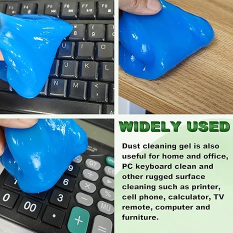 3553 Car Cleaning Gel -Dust Cleaning Mud For PC Tablet Laptop Keyboard,Air Vents, Camera, Printers, Calculator