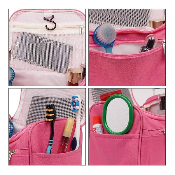 3076 Women Zip Closure Cosmetic Makeup Bag