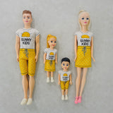 AM6036 Kids Family Doll Set - Home of Happiness Sunny