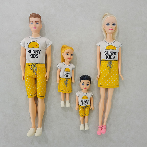 AM6036 Kids Family Doll Set - Home of Happiness Sunny