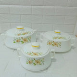 Di0288 Rishabh Stallion 3-Piece Insulated Hot Pot Casserole Set