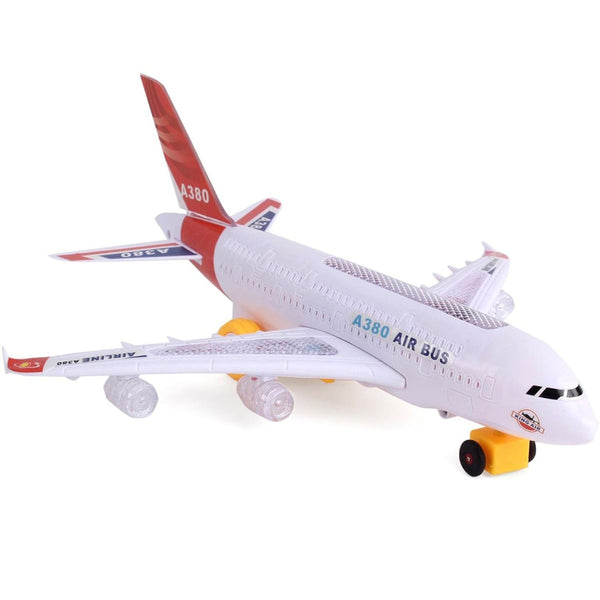 AM6039 Airplane Toy with Lights Effect and Self Rotating