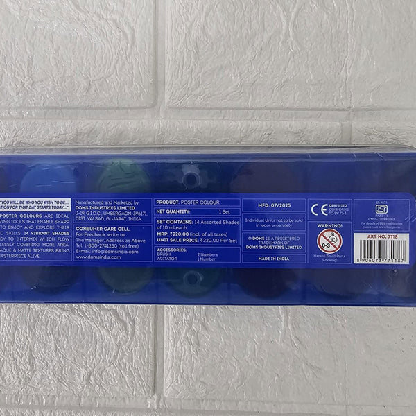 AM6088 DOMS Poster Colour 14 Shades