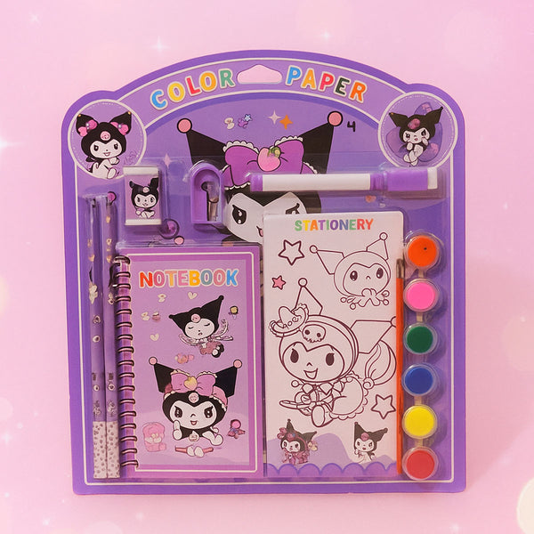 AM6050 Stationery & Art Set - Mix Design (Pack of 9)