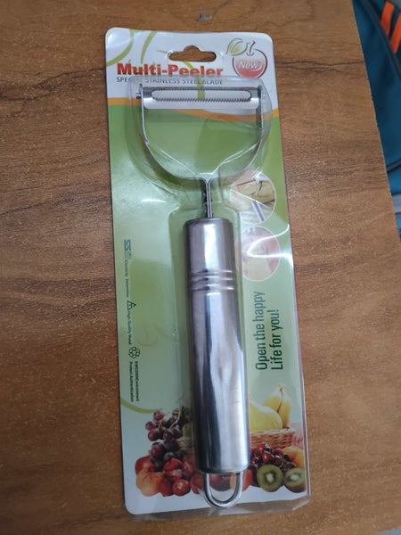 AM3337 Steel Multi Peeler 17X5cm Vegetable Peeler Stainless Steel Blade