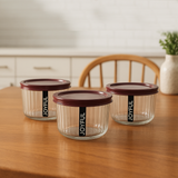 Di0053 Joyful Flute 300ml Container Set - 3 pcs Set