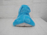 AM3479 Blue Doggy Puppy Soft Fur Stuffed Toy 14inch