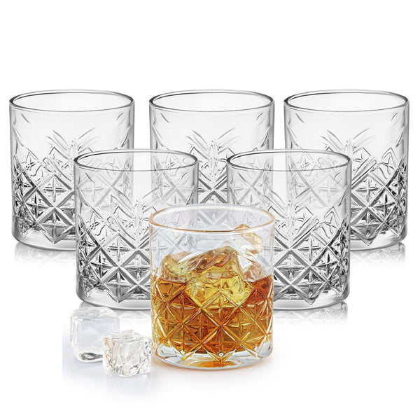 AM2603 CELLO Old Fashioned Tumbler 340 ml  Drinking Glasses Set of 6