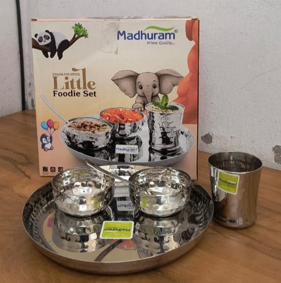 AM3967 Madhuram Little Foodie Set Stainless Steel 5 pcs