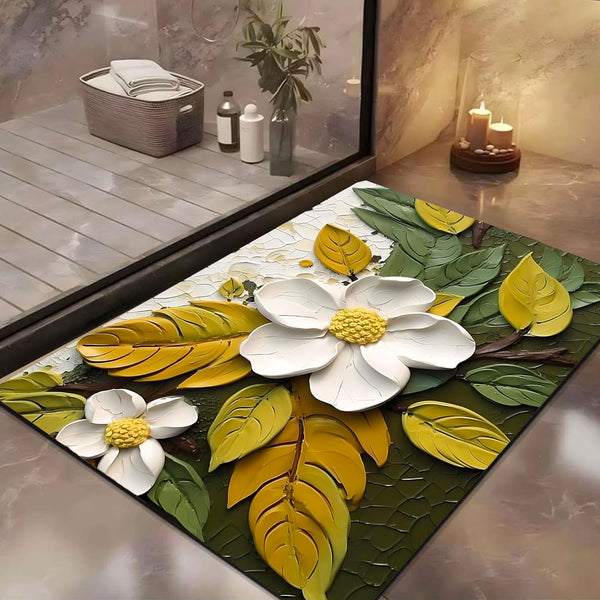 Water Absorbing Bathroom Door Mats