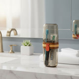 AM6482 Capsule Shape Travel Toothbrush Holder - 1pc