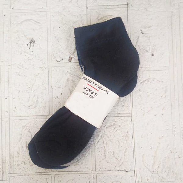 AM5027 Men's Cotton Ankle Socks (Pack of 3)