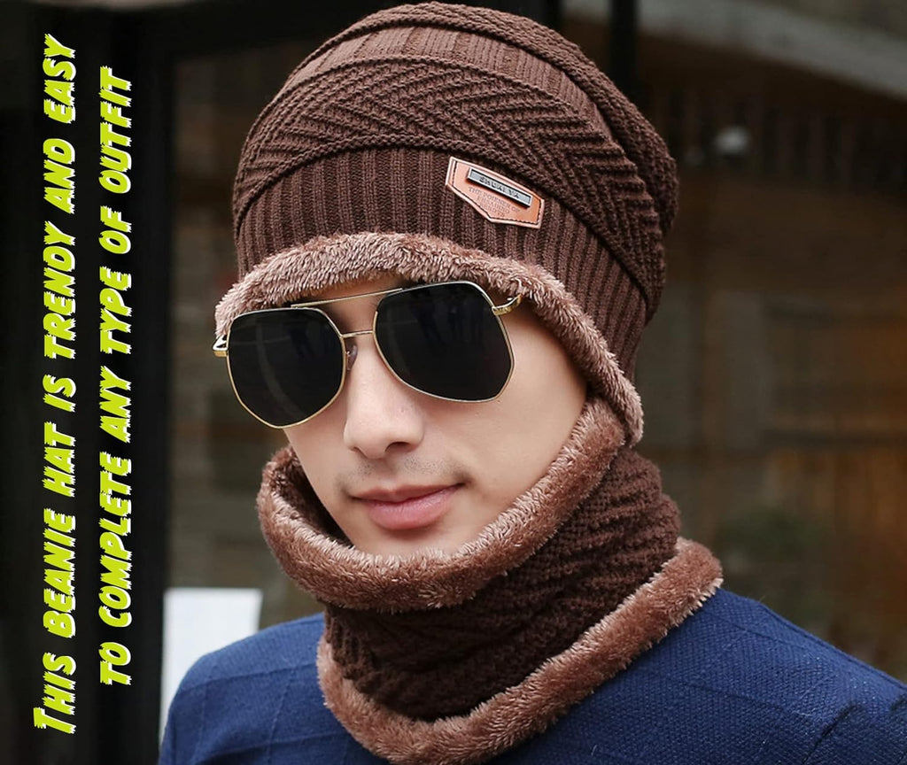 Red Ultra Soft Unisex Woolen Beanie Cap Plus Muffler Scarf Set, Size: Free,  Winter at Rs 389/set in Delhi