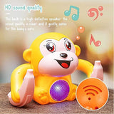 AM0132 Rolling Banana Monkey With Voice/Touch Sensor On Dancing Monkey Toy