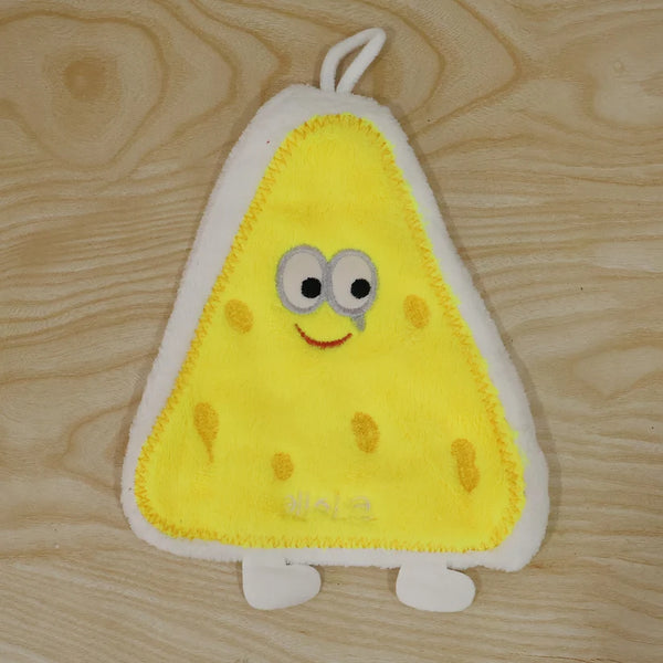 A06903 Cartoon Microfiber Hanging Hand Towel Quick Dry Kitchen Wipe Cloth (1 Pc)