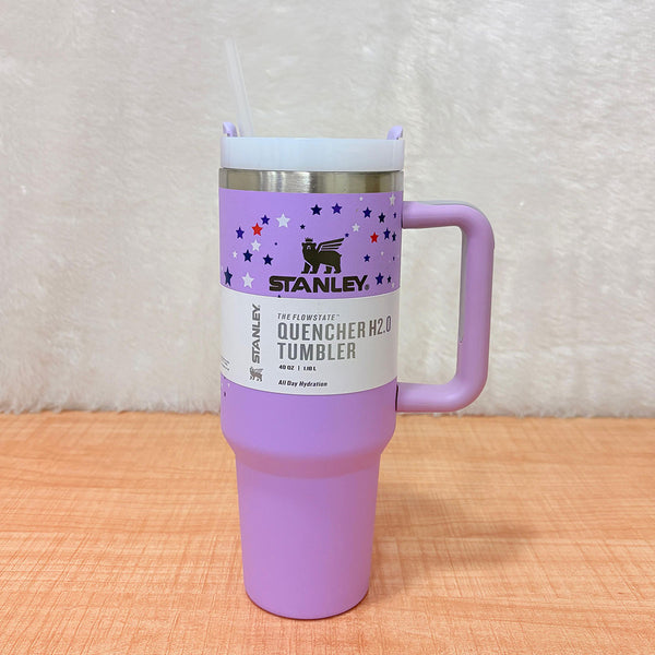 TM0037 The FlowState Quencher H2.0 Tumbler (1.18 Ltr, Lilac Starry Design)