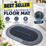 4997 Fancy Super Absorbent Floor Mat