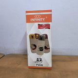 AM5116 Infinity Panda Double Wall Insulated Steel Bottle With Belt Pouch 450ml
