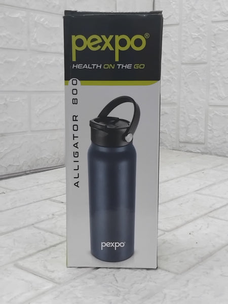 AM3794 Pexpo Alligatore Stainless Steel Water Bottle 800 (Multicolour)