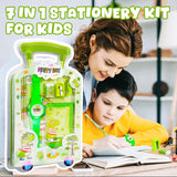 A06898 Blister Kids Stationery Gift Set with Digital Wrist Watch (Pencils, Wallet, Eraser & Sharpener)