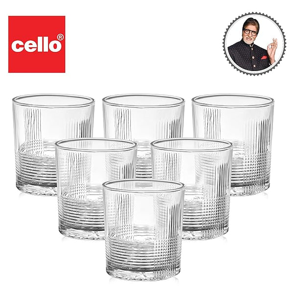 AM2595 CELLO Enigma Glass Tumblers 325ML Set of 6