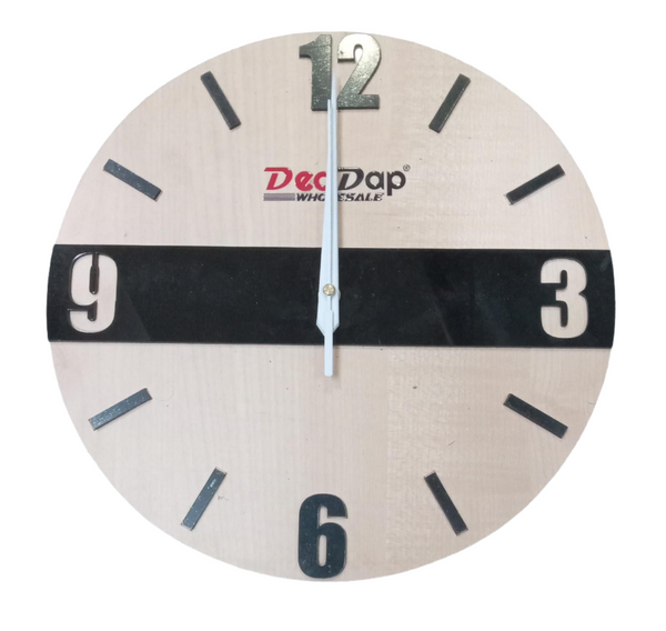 AM0802 Classic Wooden Wall Clock, Perfect for Living-11.5x11.5