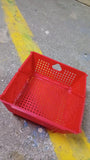 12031 Storage Basket Box with Holes Ventilated Design (23×20 Cm / 1 Pc)