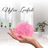 3824 Luxury Flower Bathing Loofah Sponge Exfoliator Scrubber for High Lather Cleansing