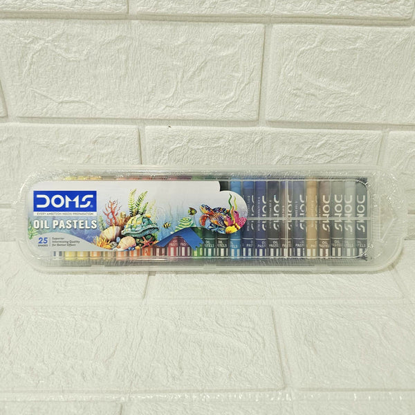 AM6084 Doms Oil Pastels Colours - 25 shades