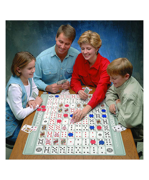 AM2899 Jumbo Sequence Game 55209 Fun And Excitenment With Friends And Family Easy Enough For Children, Challenging For Adults