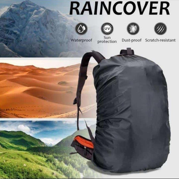 3189 Nylon Waterproof & Dust Proof Rain Bag Cover with Carry Pouch