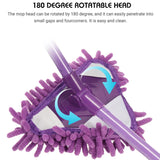 6001 Stainless Steel Road Adjustable Triangle Mop Used for Cleaning Dusty and Wet Floor Surfaces and Tiles