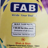 AM5223 FAB Khushboo Ball Pen (Pack of 20, Ink Color - Blue)