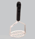 AM3552 Stainless Steel Potato Masher With black Handle 1 Pcs