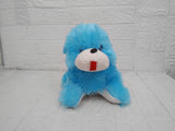 AM3479 Blue Doggy Puppy Soft Fur Stuffed Toy 14inch