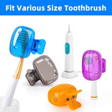 3080 Travel Toothbrush Head Covers Toothbrush Protector Cap Brush Pod Case -1Pcs