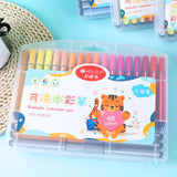 AM2460 Washable Water Colour Pen HDL-6388 Colouring Kit Art Markers Colour Sketch Pens 48Pcs