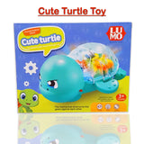 AM3455 Cute Turtle Battery operated musical Turtle toy