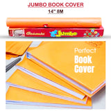 AM5022 Cosmic Jumbo Orange Cover Sheets For Notebooks (14'' 8m)
