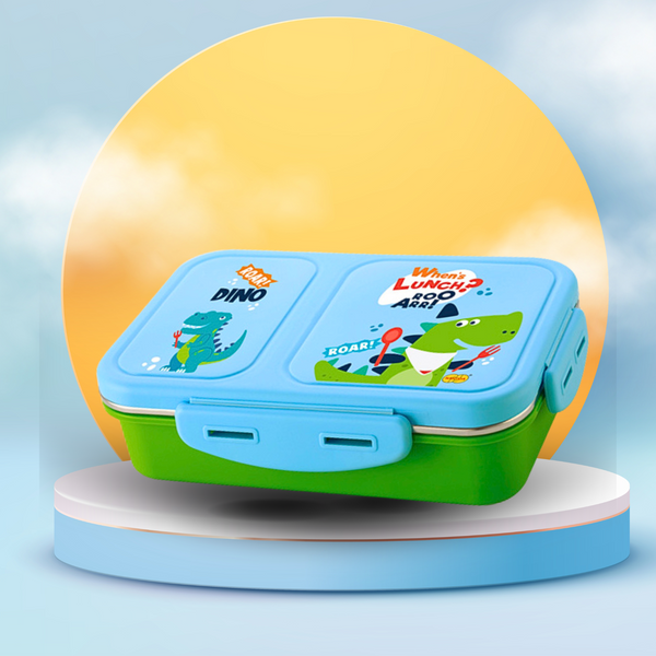 AM5115 TENKU Printed Insulated Partition Lunch Box
