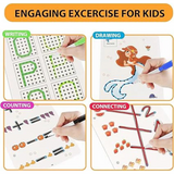 AM5422 Magical Tracing Workbook Set - Reusable Pen and Eraser - Practice Tracing Books for Kids Tracing Workbook Sets (Set of 14 pcs)