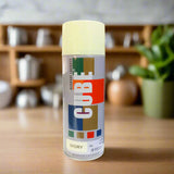 AM5836 Cube Aerosol Acrylic Fast-Drying Spray (Cream White Colour) - 1pc
