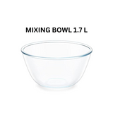 AM5172 Borosil Serving & Mixing Bowl 1.7 Ltr