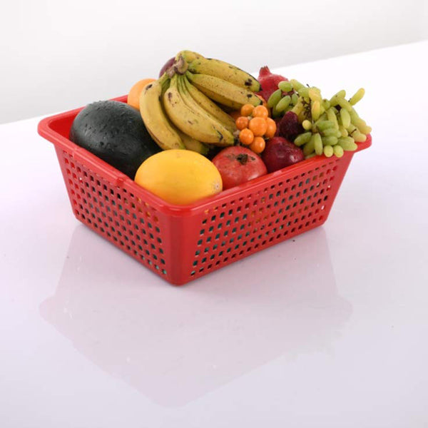 AM0837 Plastic Kitchen Medium Tray 1003 Rack Drainer Vegetables and Fruits Washing Basket