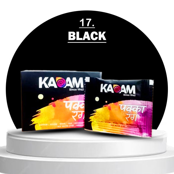 AM3902 KADAM Pakka Rang Black Colour No.17