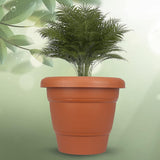 AM0810 Deep Virgin Plastic Round Planter 14 inch