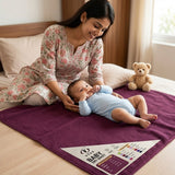 A08134 Waterproof Baby Dry Sheet & Bed Protector - Small [50x70cm]