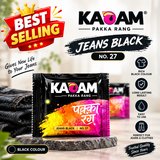 AM3904 KADAM Pakka Rang Jeans Black Colour No.27